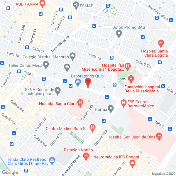 Mapa de Distribuidora Millercar E U