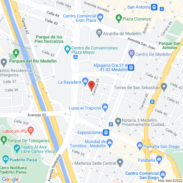 Mapa de Distribuidora Mixta Maná