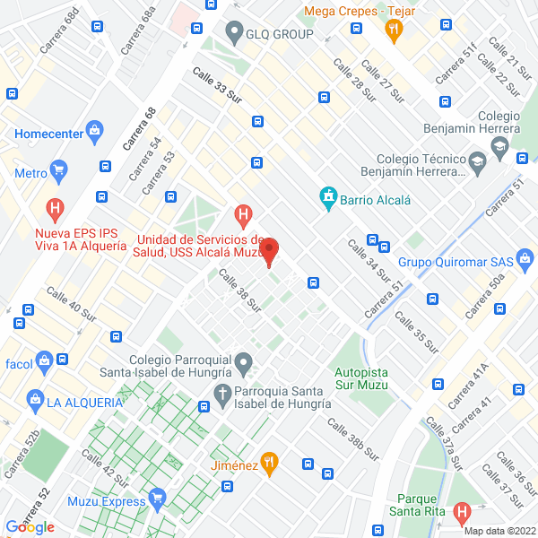Mapa de Distribuidora Mundial J & Cía. Ltda.