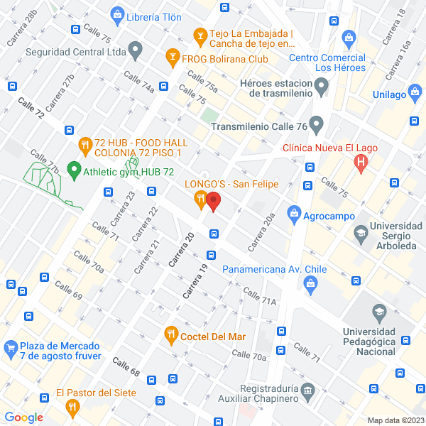 Mapa de Empresa Lider En Seguridad Electronica Elise S.A.S.