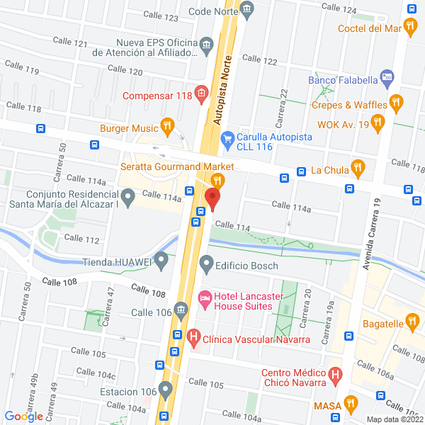 Mapa de Emtiria S.A.S.