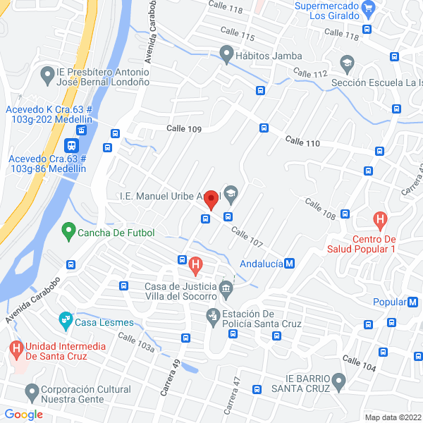 Mapa de El Buen Amigo