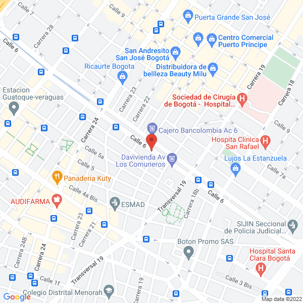 Mapa de El Eje Casa De La Cabrilla
