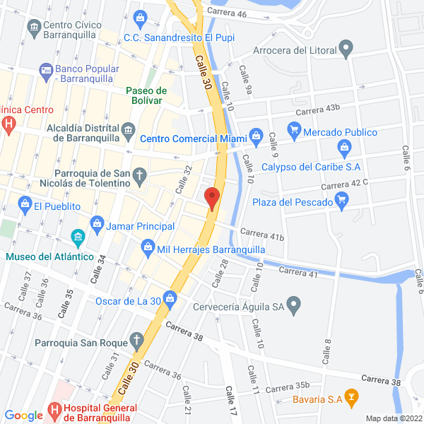 Map of El Festival Del Bolso