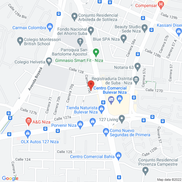 Mapa de Decora Ltda.