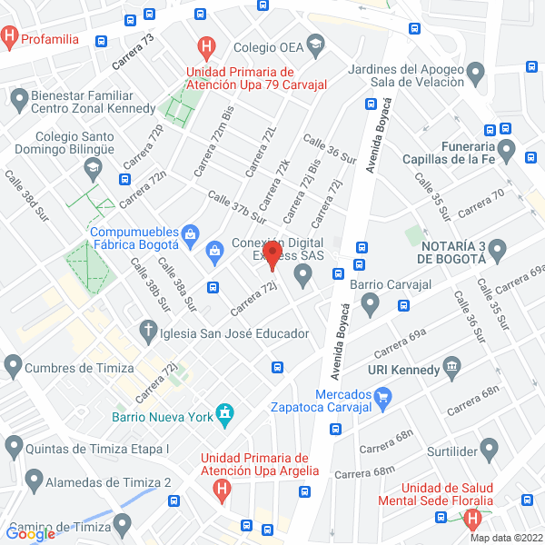 Mapa de Decoraciones Fanny López