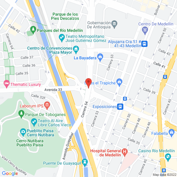 Mapa de Dental Arte Odontólogos