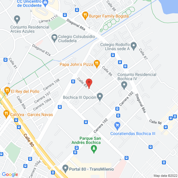 Mapa de Droguería Farmagrama