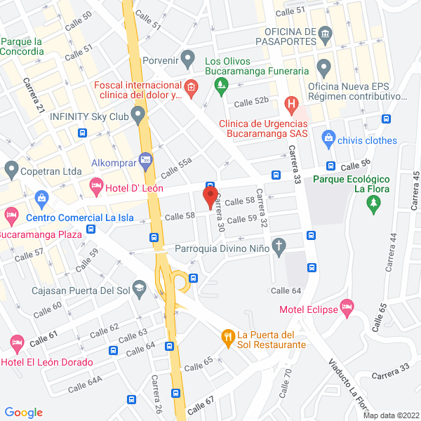 Map of Droguería Liderfarma