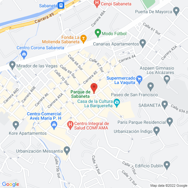 Mapa de Drogueria San Juaquin