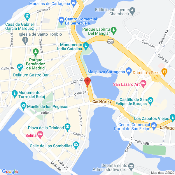 Map of Droguería Veterinaria Ltda.