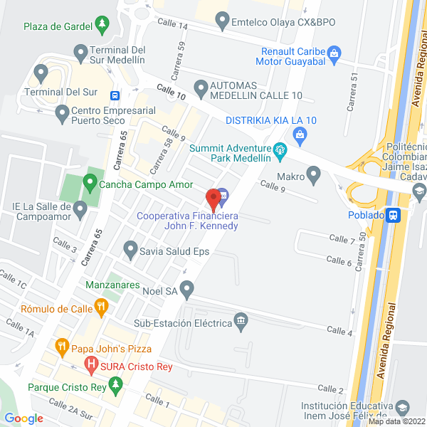 Mapa de Droguería La Esquina Amarilla