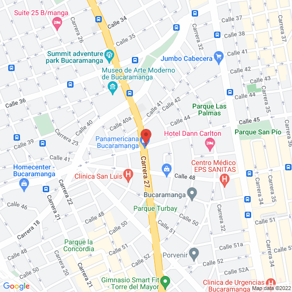 Map of Droguería Y Perfumería Arismendi