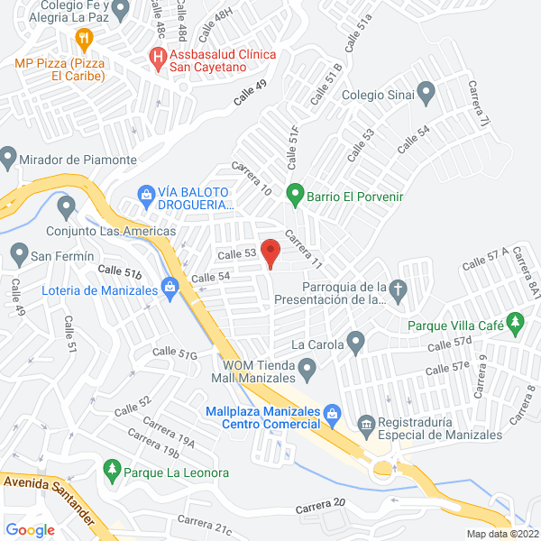 Map of Droguería Y Perfumería La Servicial