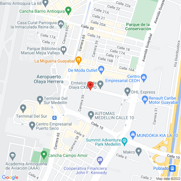 Mapa de Ensambles S.A