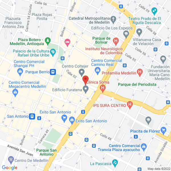 Mapa de Entregando Logística & Cía S.A.S.