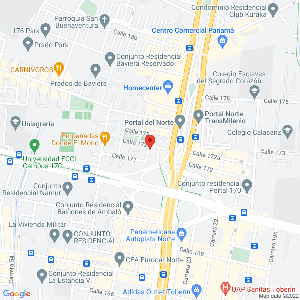 Mapa de Dirección Publicidad Inmobiliaria S.A.S.