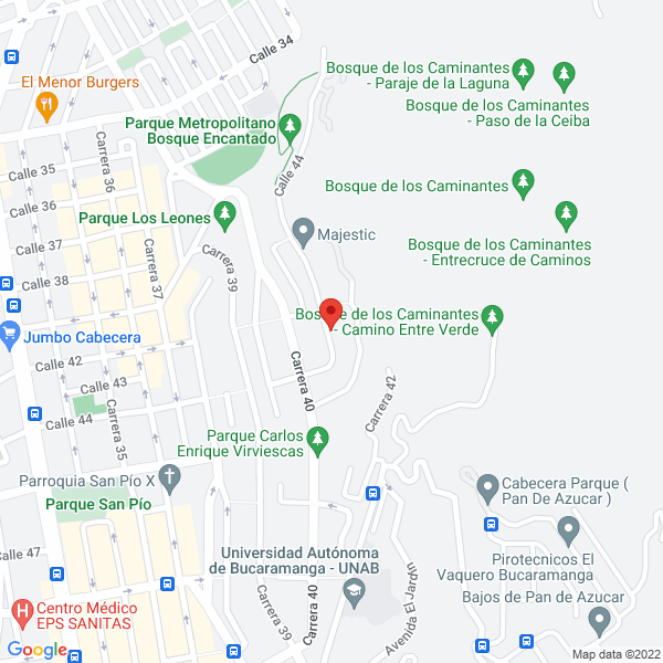 Map of Disantanderes Ltda.