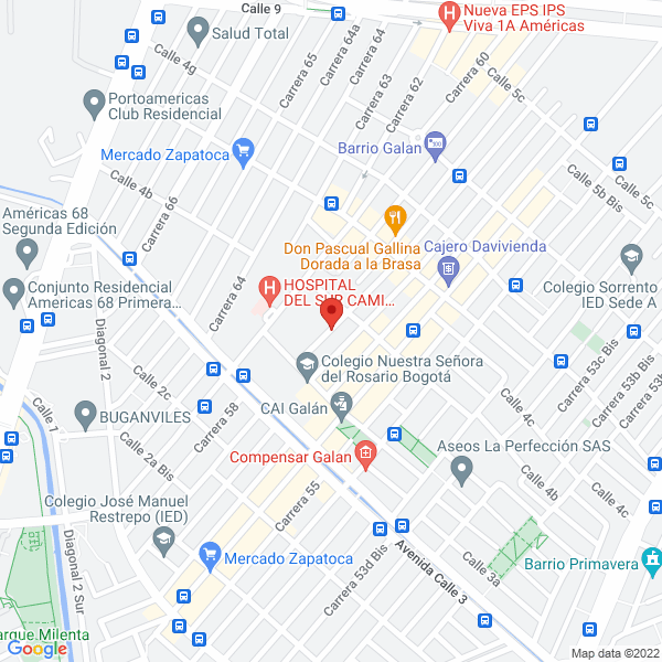 Mapa de Edgar Bernardo Pulido Bulla E.U.