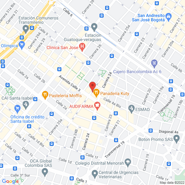 Mapa de Editores Conarte Ltda.