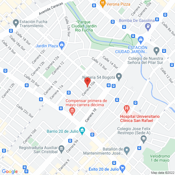 Mapa de Edu Actual Ltda.