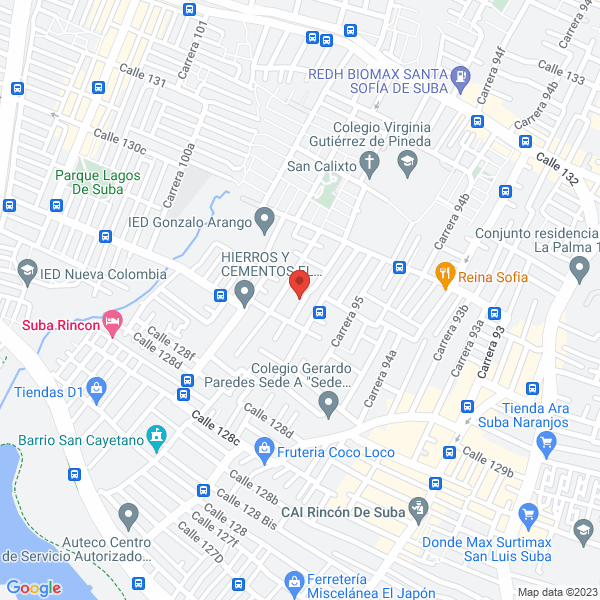 Mapa de Eduardo Jiménez Galindo Instalaciones Papel De Colgadura