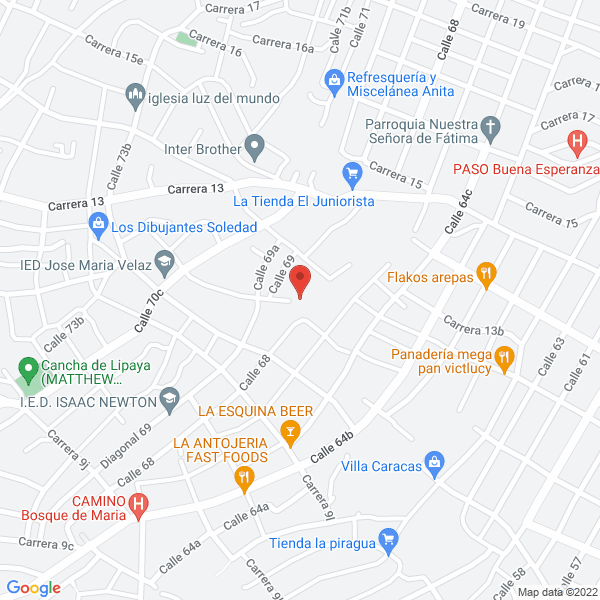 Map of Eduardo Rosas Leon