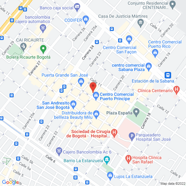 Mapa de El Micrometro