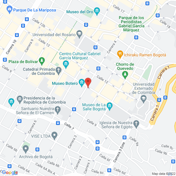 Mapa de El Milagroso Salón De Onces