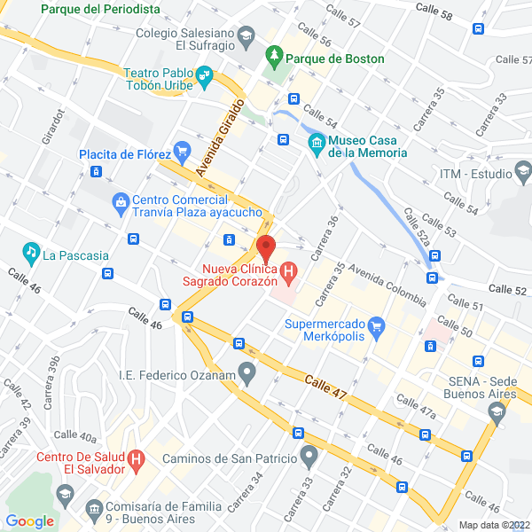 Mapa de El Periodico Comunitario