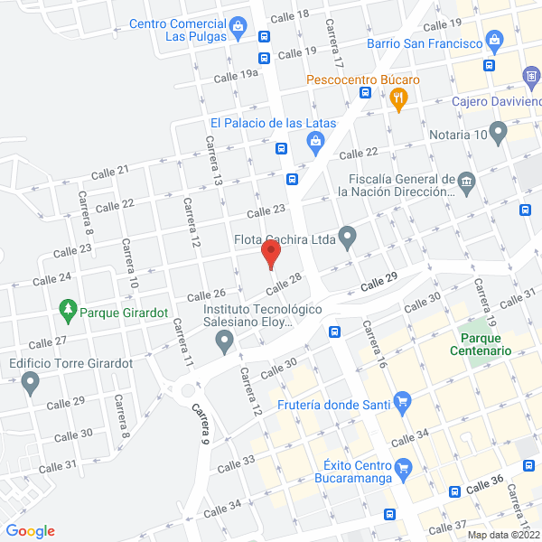 Map of El Punto Del Inoxidable