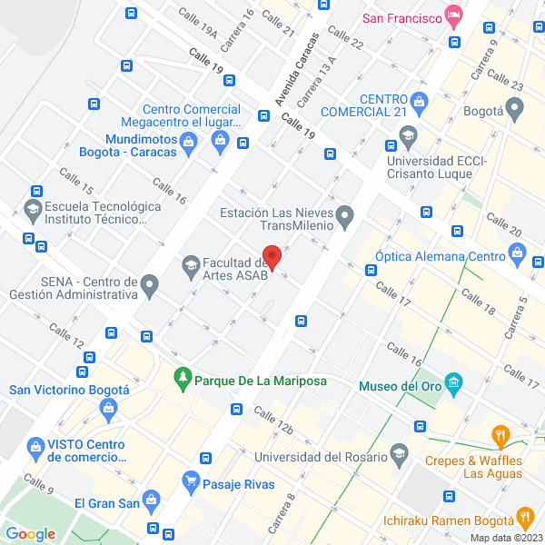 Mapa de Electricos Inesil Ltda