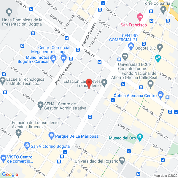 Mapa de Electro Industriales Bacatá S.A.S.