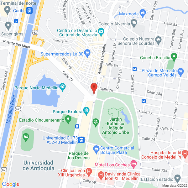 Mapa de Excedentes Industriales Nivia E.U.