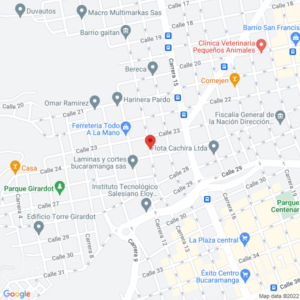 Map of Taller El Diviso