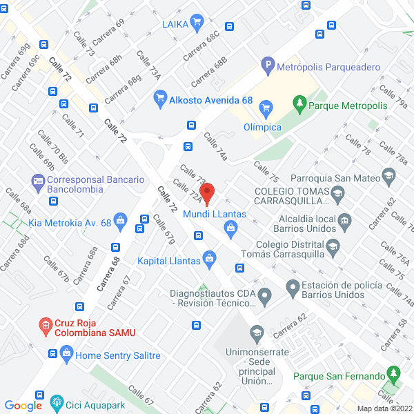Mapa de Exhostos Páez