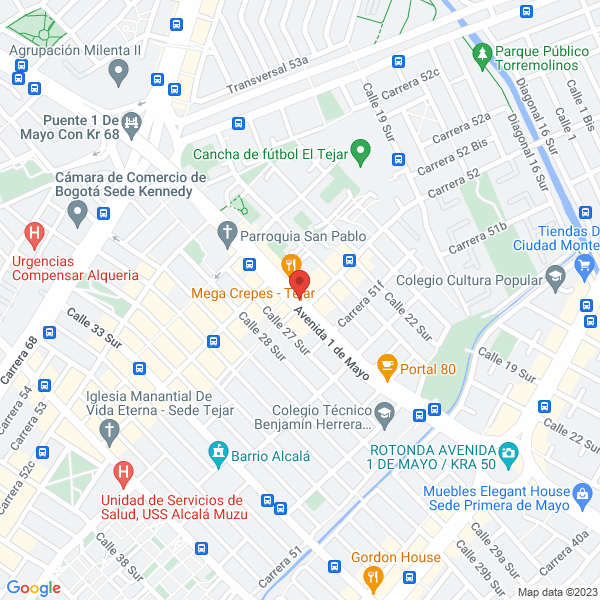 Mapa de Exito Express Jd S.A.S.