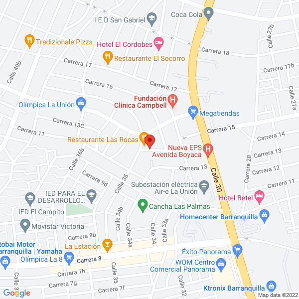 Map of Expendio De Carne J. Jiménez