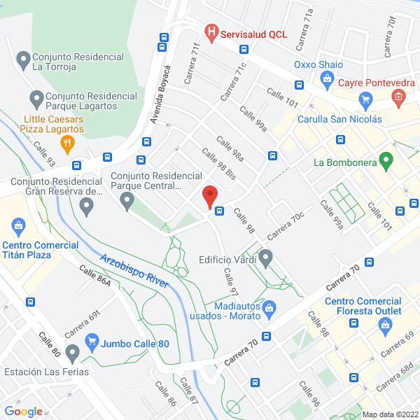 Mapa de Expertix Ltda.