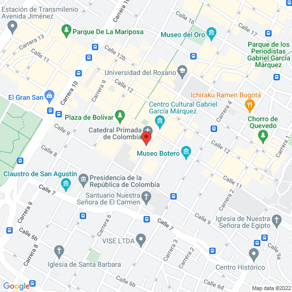 Mapa de El Ornamento Liturgico