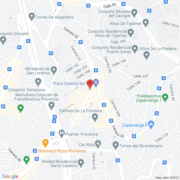 Map of Veterinaria Satélite