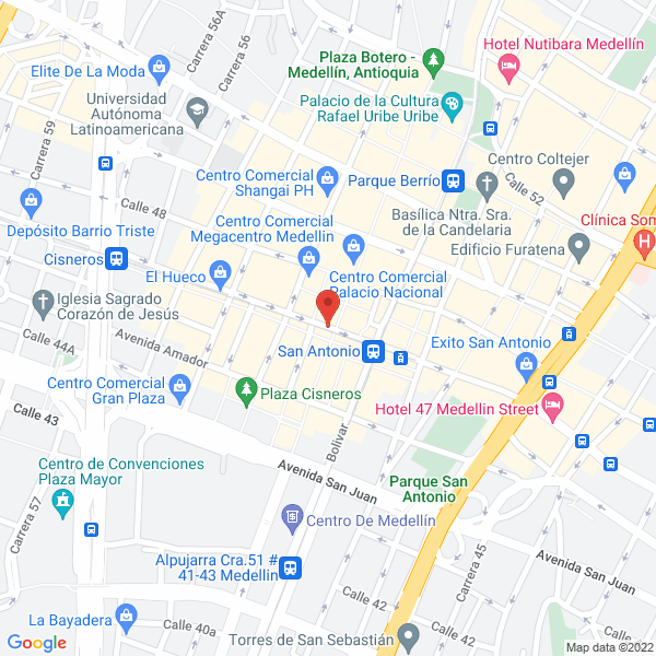 Mapa de El Palacio De Las Delicias