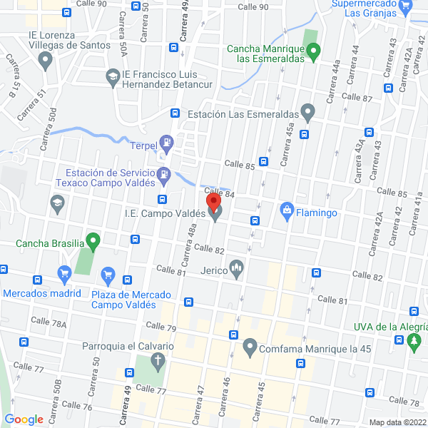 Mapa de El Palacio Del Platano