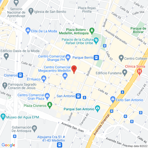 Mapa de Extación Play