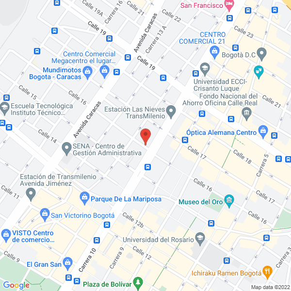 Mapa de Distribuciones Eléctricas Ayg Ltda