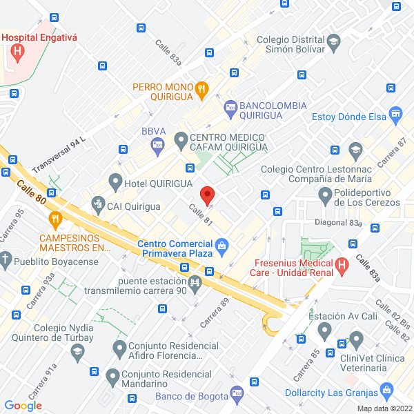 Mapa de Distribuciones J & M S.A.S.