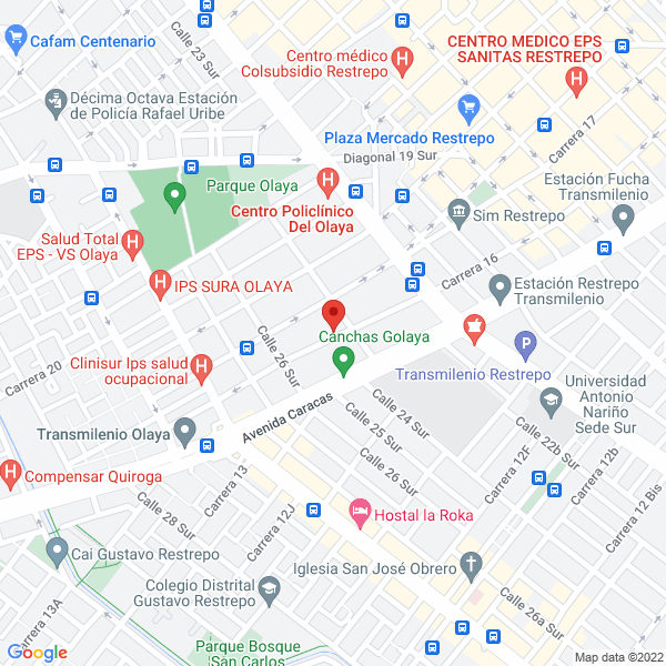 Mapa de Distribuciones J.Em.
