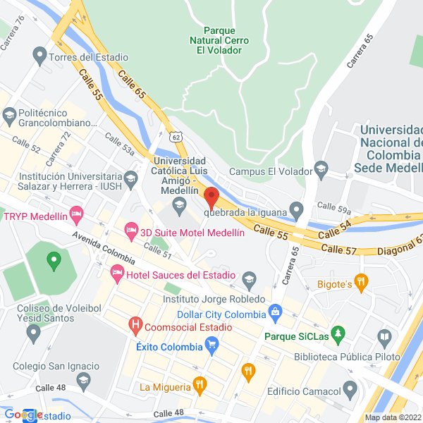 Mapa de Eléctricas Y Servicios Mena Y Cía S.A.S.