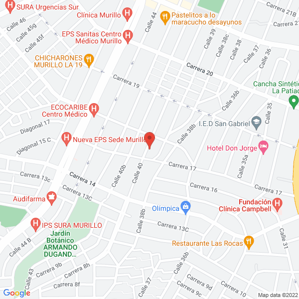 Map of Factory S.A.S.