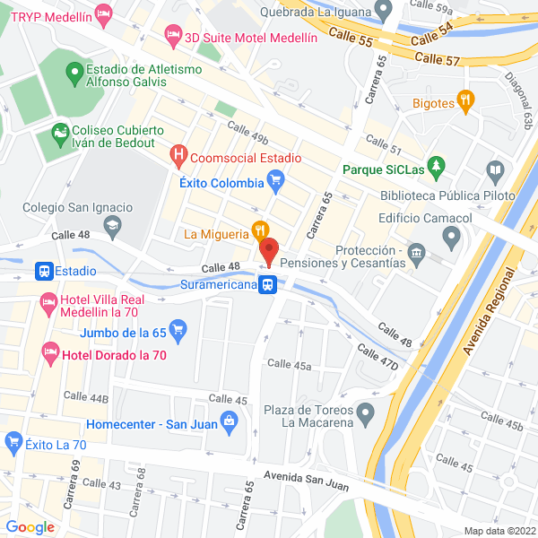 Mapa de Farmasalud Ltda.